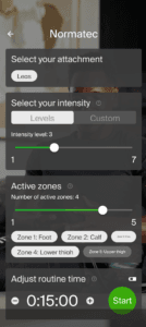 Hyperice App Normatec Control