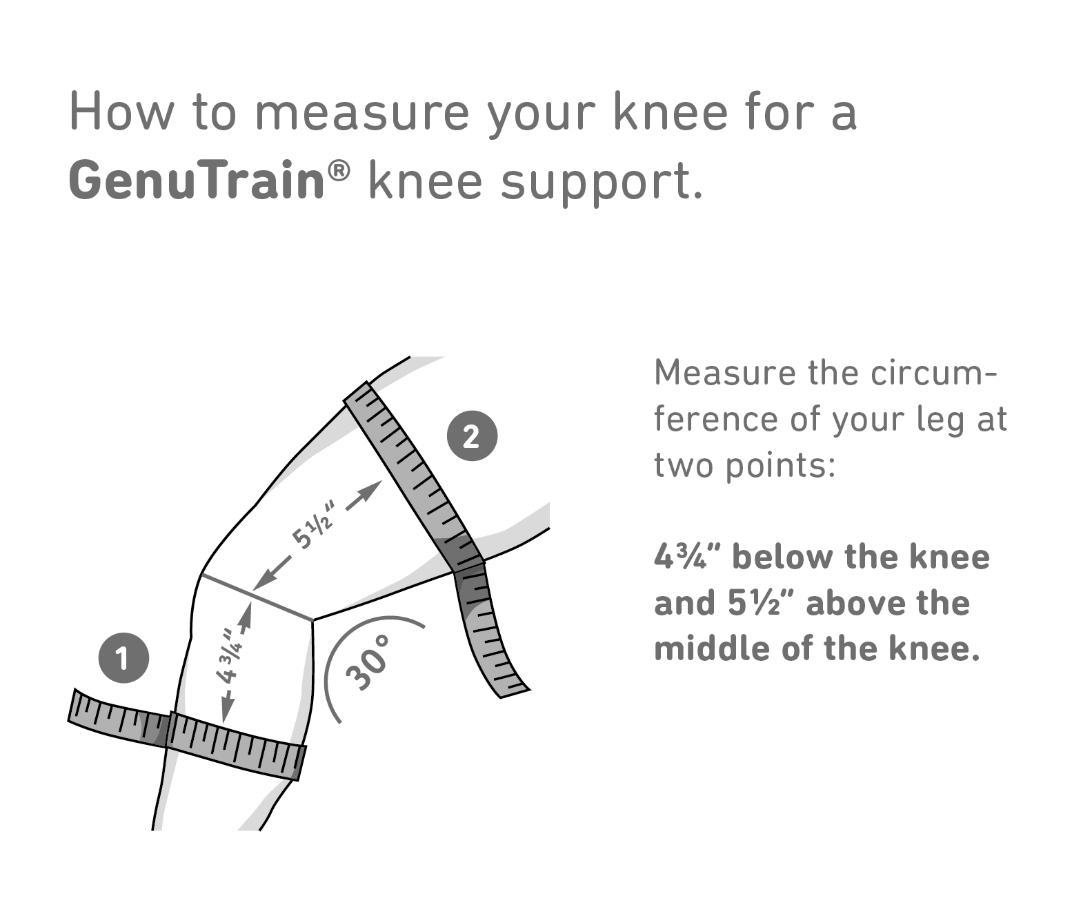 BAUERFEIND® Genutrain®knee support / Titan-Blue - Image 3