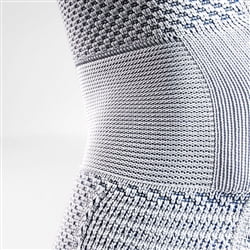 BAUERFEIND® Genutrain®knee support / Black-Blue - Image 4