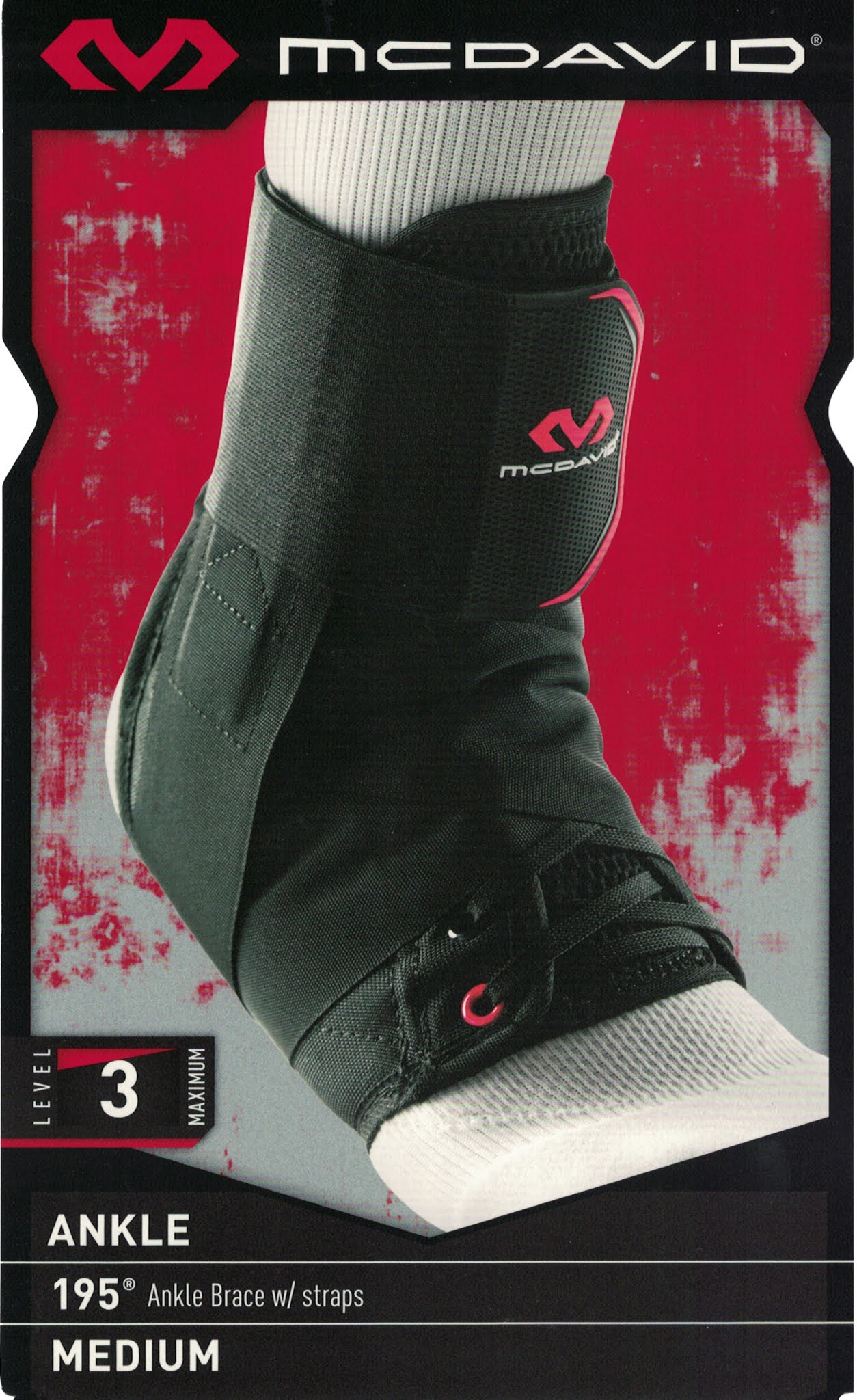McDAVID 195 Level 3 Ankle Brace w/ straps - Image 8