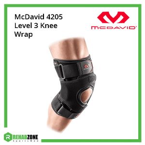 McDAVID 4205 Level 3 VOW™ Versatile Over Wrap Knee Wrap w/ Hinges & Straps