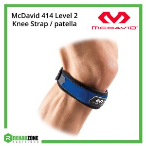 McDAVID 414 Level 2 Knee Patella Strap / Royal Blue