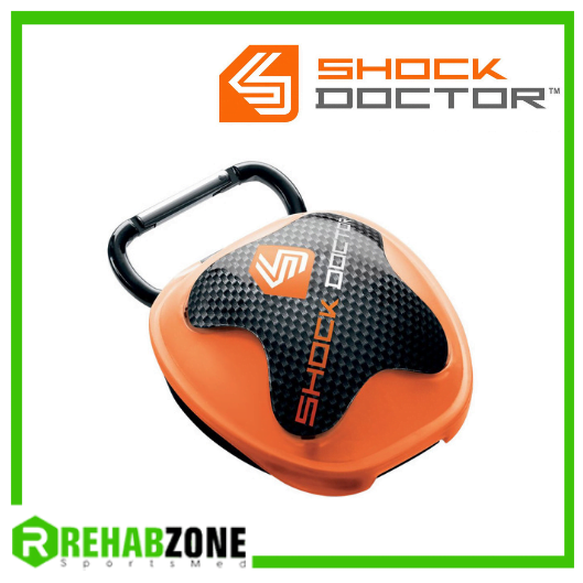 SHOCK DOCTOR® Mouthguard Case / Orange