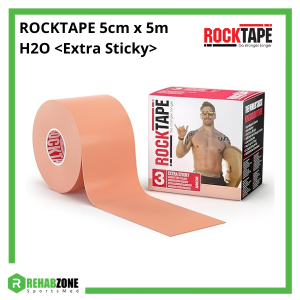 ROCKTAPE 5cm x 5m H2O Extra Sticky Beige