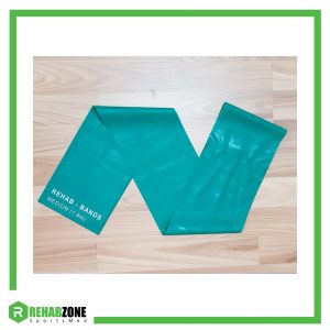 REHABZONE Flat Resistance Rehab Band / 1.8m / Medium / Green