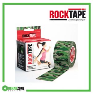 ROCKTAPE 5cm x 5m Camo Green