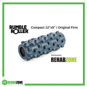 RumbleRoller® Compact 12"x5"/ Original Firm Density/ Blue - RRC126