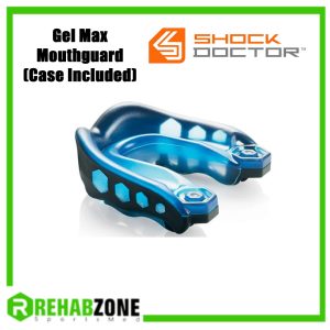 SHOCK DOCTOR® Gel Max 6100 Mouthguard Blue/Black (Case Included)