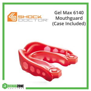 SHOCK DOCTOR® Gel Max 6140 Mouthguard Red (Case Included)