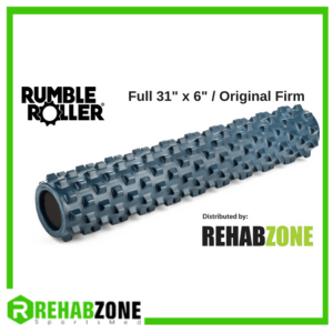 RumbleRoller® Full Size 31" x 6"/ Original Firm Density/ Blue - RR316