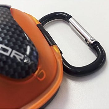 Shock Doctor Anti-Microbial Mouthguard Case Orange Detail Rehabzone Singapore