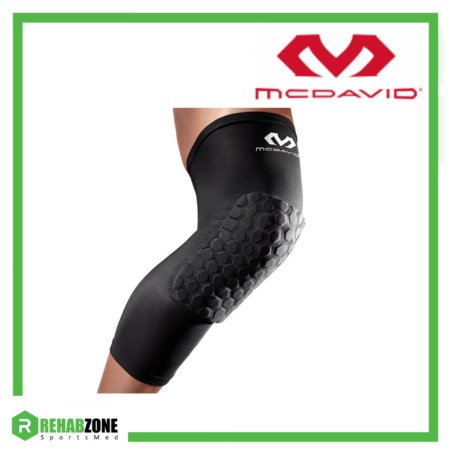 McDavid 6446 Hex™ Leg Sleeves (Black) Frame Rehabzone Singapore