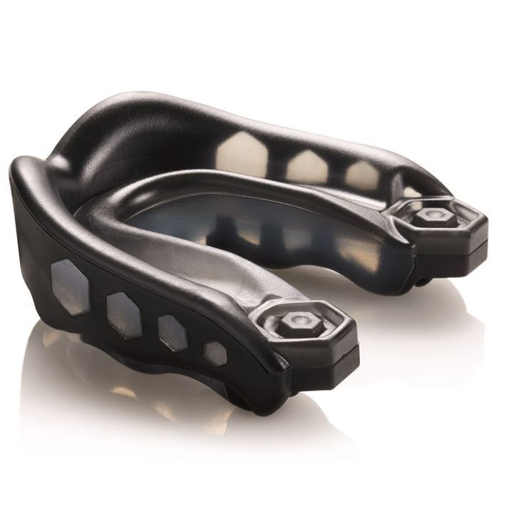 SHOCK DOCTOR® Gel Max 6210 Mouthguard Black (Case Included) - Image 2