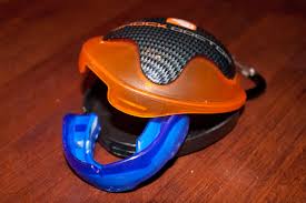 Shock Doctor Anti-Microbial Mouthguard Case Orange Rehabzone Singapore