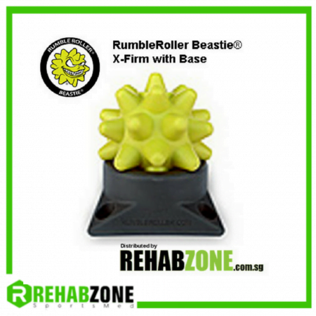 RumbleRoller® Beastie® Ball with base / Extra-Firm