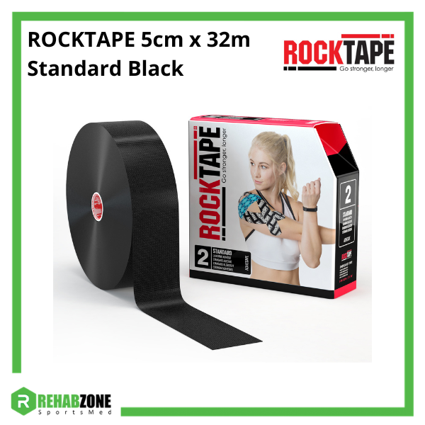 ROCKTAPE 5cm x 32m Black