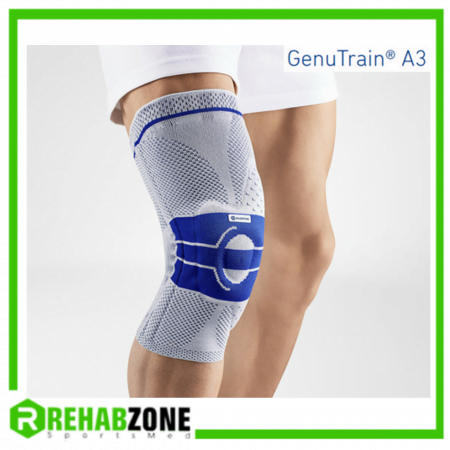 BAUERFEIND® Genutrain A3 ® knee support / Titan-Blue