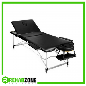 Lightweight Portable Massage Bed / 70cm / 15kg / Incline / Black
