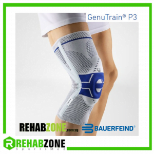 BAUERFEIND® Genutrain P3 ® knee support / Titan-Blue