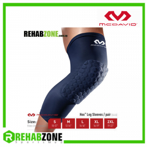 McDAVID 6446 Hex™ Leg Sleeves Pair / Navy