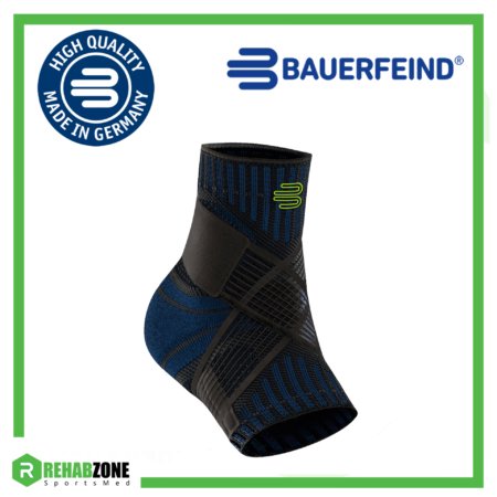 Bauerfeind Sports Ankle-Support Black Frame Rehabzone Singapore