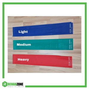 Rehabzone Flat Resistance Rehab Band Set of 3 Frame Rehabzone Singapore