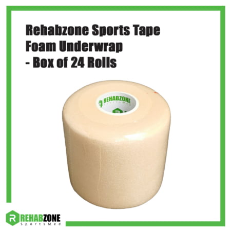 Rehabzone Sports Tape Foam Underwrap (Box of 24) Rehabzone Singapore