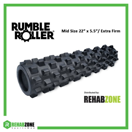 RumbleRoller Mid Size Extra Firm Frame Rehabzone Singapore