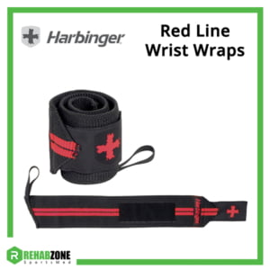 Harbinger Red Line Wrist Wraps Frame Rehabzone Singapore
