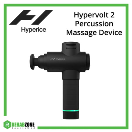 Hyperice Hypervolt 2 Percussion Massage Device Black Frame Rehabzone Singapore