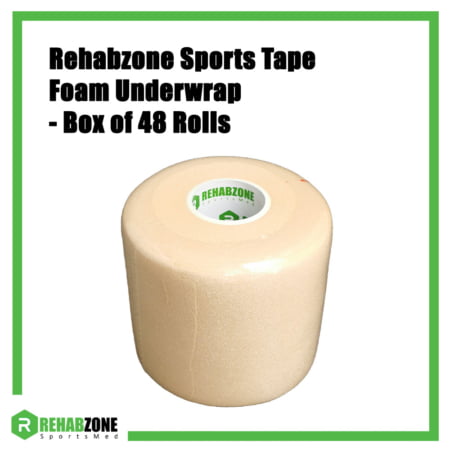 Rehabzone Sports Tape Foam Underwrap Box of 48 Frame Rehabzone Singapore