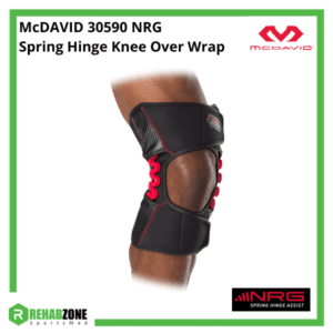 McDAVID 30590 NRG Spring Hinge Knee Over Wrap