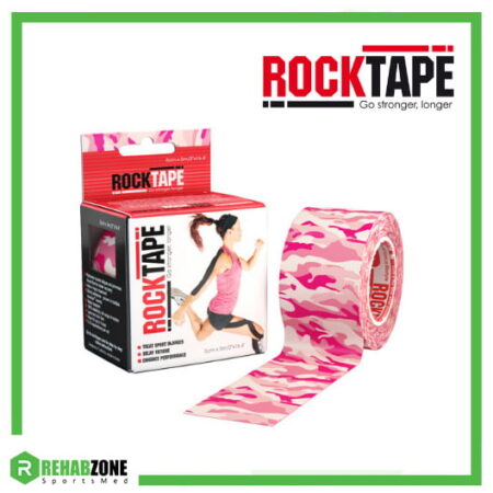 ROCKTAPE 5cm x 5m Camo Pink